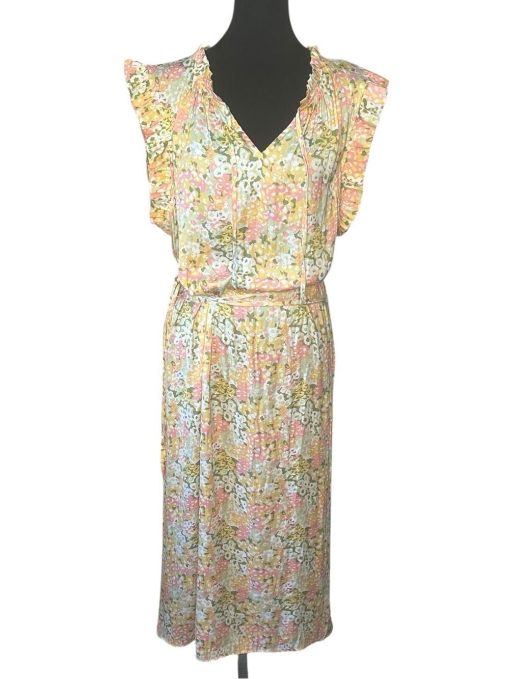 Croft & Barrow Women’s Floral Midi Dress – Size XXL